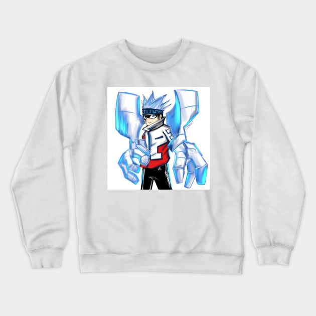 horo horo in shaman king Crewneck Sweatshirt by jorge_lebeau